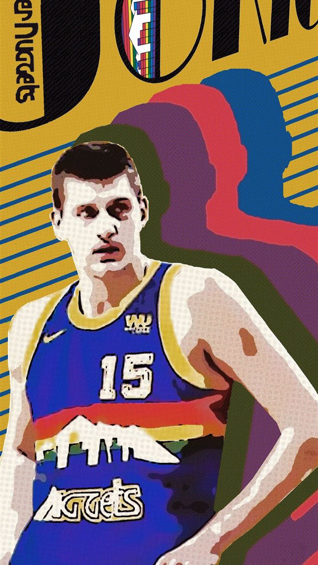 1284x2778 Free JOKI RETRO phone version denvernuggets for yo... - nikola tesla iPhone Wallpaper