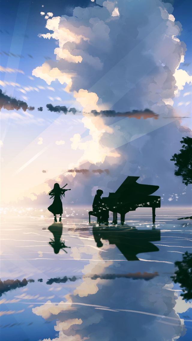 1284x2778 Your Lie In April teahub io - anime iPhone Wallpaper