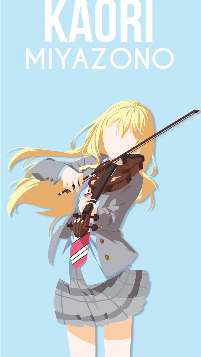 1284x2778 Minimalist Anime Your Lie In April top - your lie in april iPhone Wallpaper