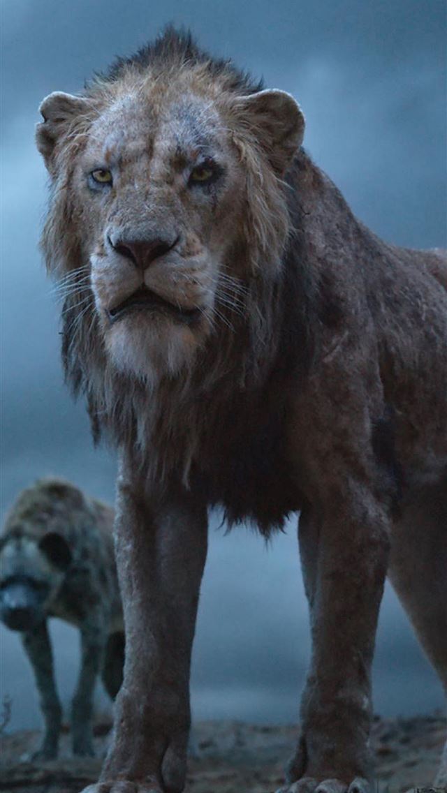 1284x2778 The Lion King 2019 Scar Hyenas 4K -  iPhone Wallpaper