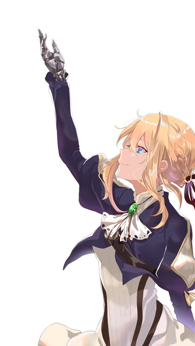 1284x2778 violet evergarden - anime iPhone Wallpaper