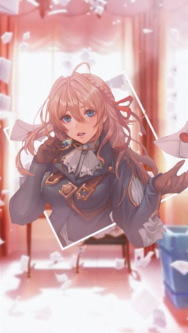 1284x2778 4k Violet Evergarden Anime Sony Xperia X XZ Z5 Pre... - violet evergarden iPhone Wallpaper