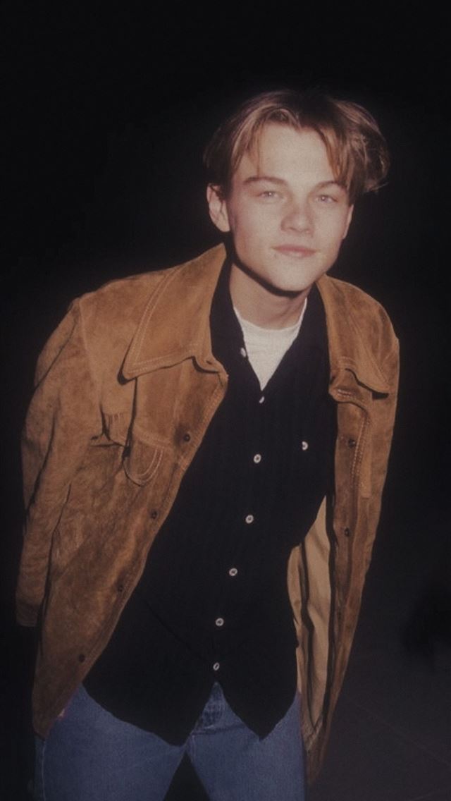 640x1136 Young Leonardo DiCaprio Cave -  iPhone Wallpaper