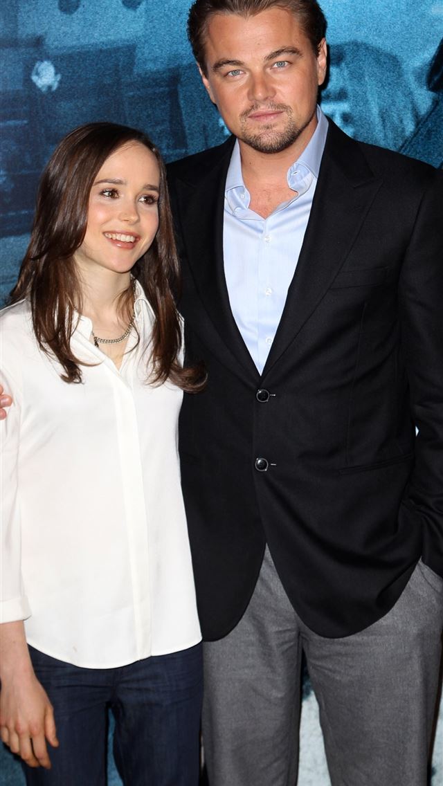 1284x2778 ellen page leonardo dicaprio High Quality High Def... - leonardo dicaprio iPhone Wallpaper