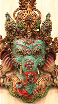 Hindu Figures Hinduism India Indian art and craft ... iPhone wallpaper