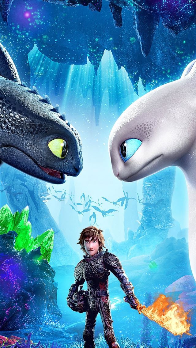 1284x2778 how to train your dragon the hidden world 2019 mov... - how to train your dragon iPhone Wallpaper