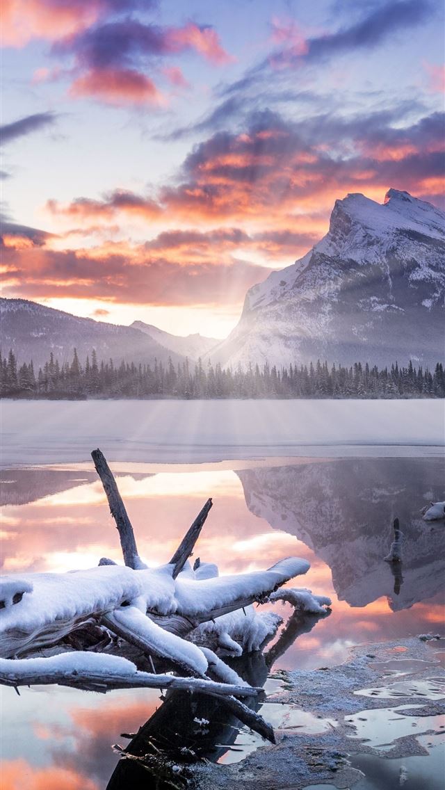 1284x2778 Lake nature Banff National Park - banff national park iPhone Wallpaper