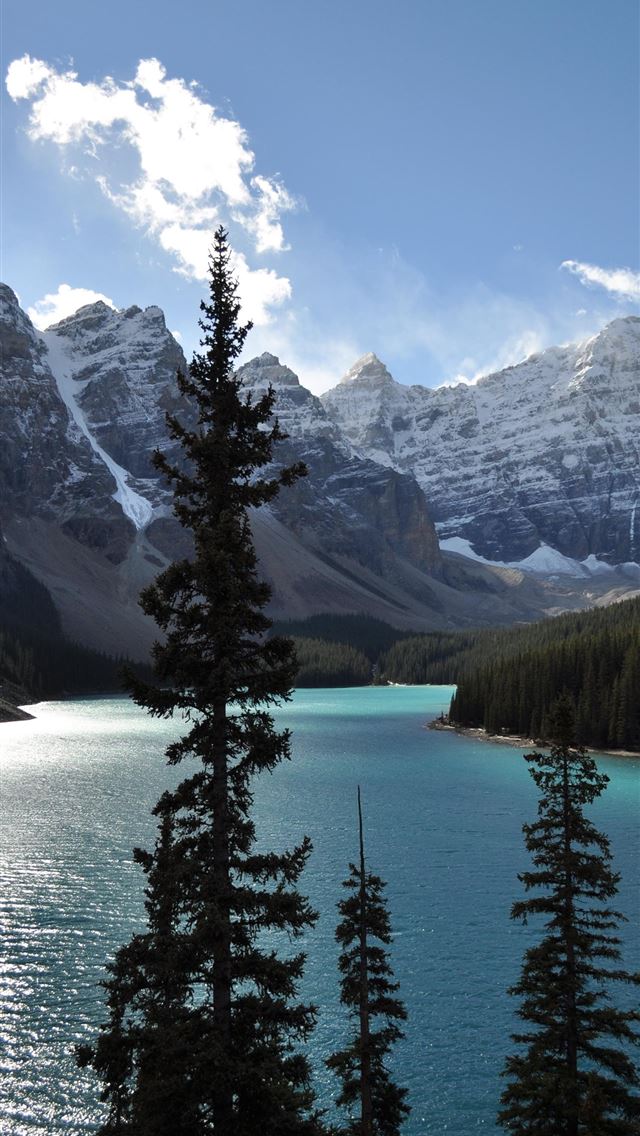 1284x2778 Moraine Lake Banff National Park 19080 HD - banff national park iPhone Wallpaper