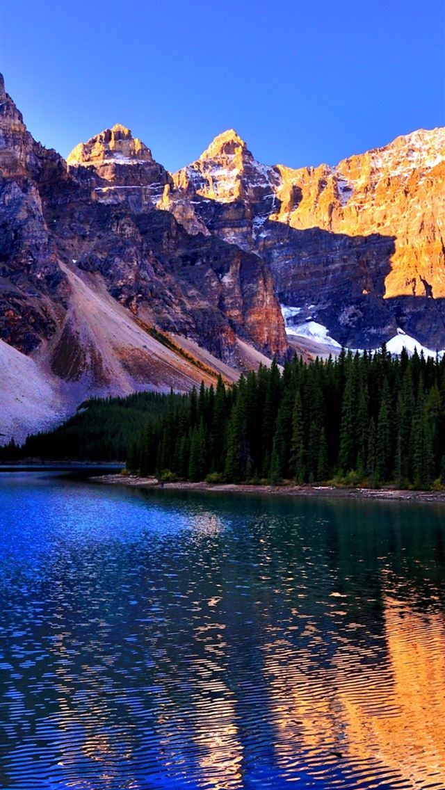 1284x2778 banff national park canada lake Sony Xperia X XZ Z... - banff national park iPhone Wallpaper