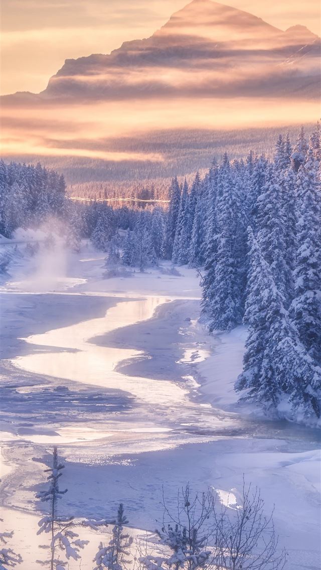 1284x2778 Banff National Park Canada 5K Samsung Galaxy Note ... - banff national park iPhone Wallpaper