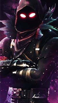 Raven Fortnite Battle Royale 4K Resolution Backgro... wallpaper