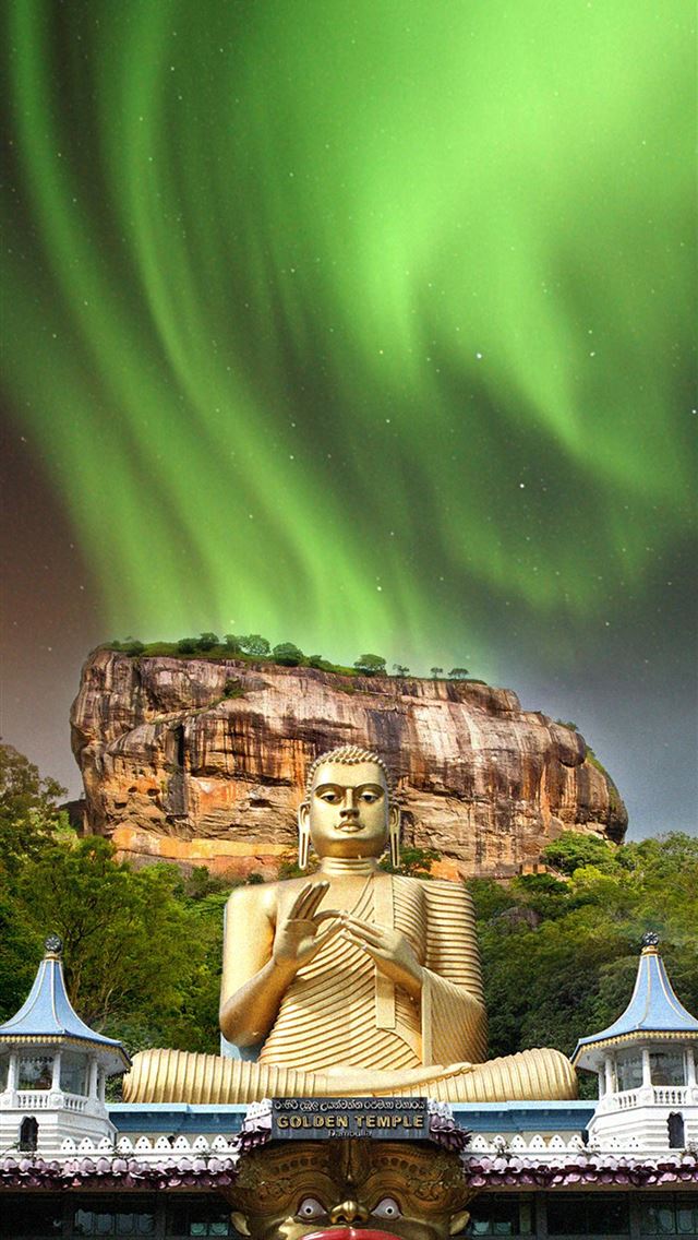 1284x2778 Sri Lanka The Golden Temple Dambulla Buddha Buddhi... - sri lanka iPhone Wallpaper
