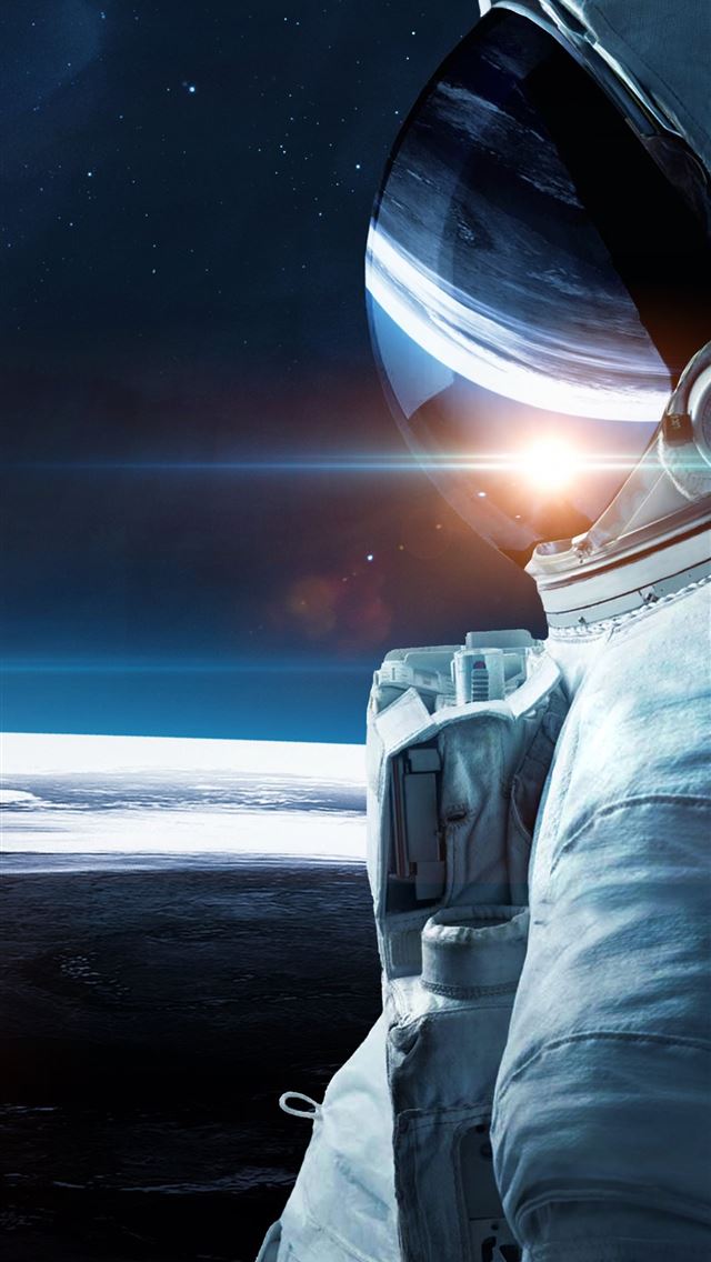 640x1136 astronaut stars space galaxy 5k Space -  iPhone Wallpaper