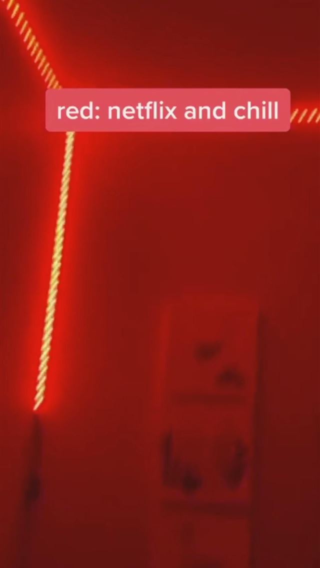 1284x2778 Tiktok Red Light Effect - tiktok iPhone Wallpaper