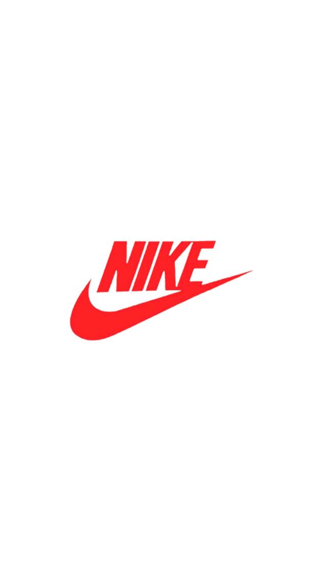 1284x2778 Nike logo red - nike iPhone Wallpaper