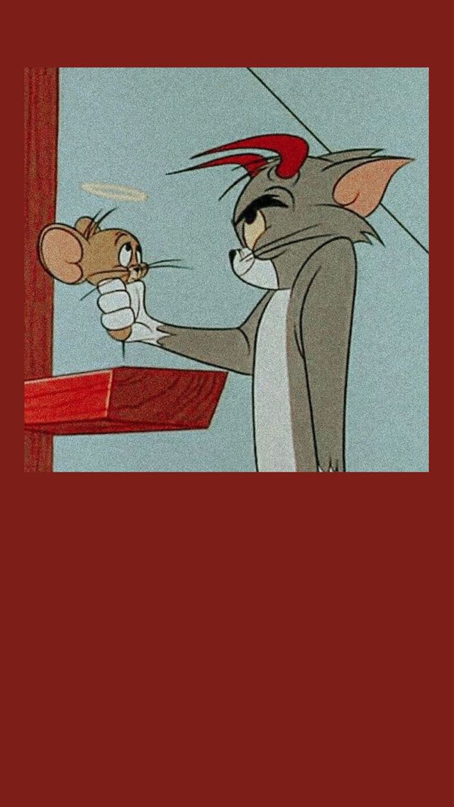 1284x2778 Retro Tom And Jerry 🍁🦊⭐️ Icons Tom And Jer... - tom and jerry iPhone Wallpaper