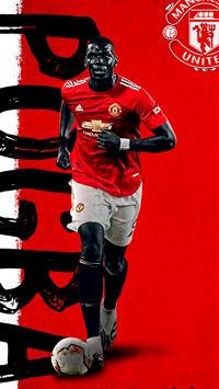 paul pogba manchester united wallpaper