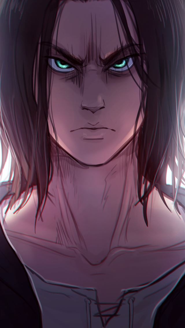 1284x2778 Eren Yeager Samsung Galaxy Note 9 8 S9 S8 S8 QHD H... - eren yeager iPhone Wallpaper