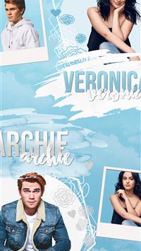 Veronica and Archie veronica archie riverdale varc... wallpaper