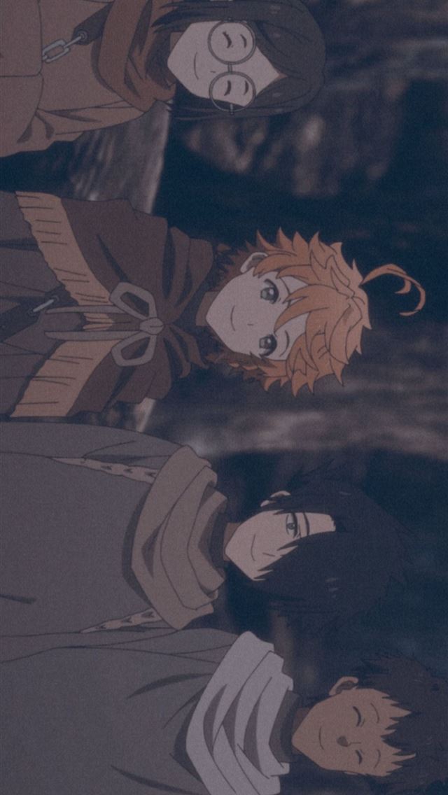 1284x2778 Pin em the promised neverland - anime iPhone Wallpaper