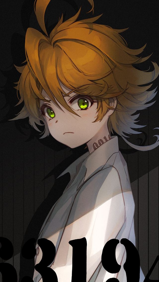 1284x2778  anime girls The promised neverland green eyes ric... - anime iPhone Wallpaper
