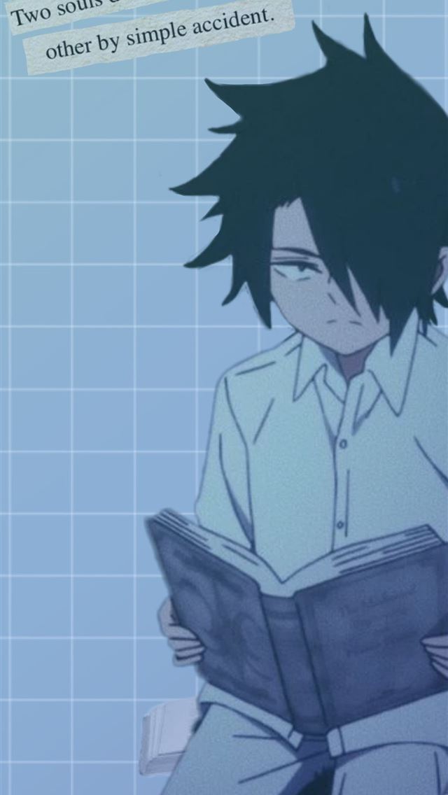 1284x2778 the promised neverland - anime iPhone Wallpaper