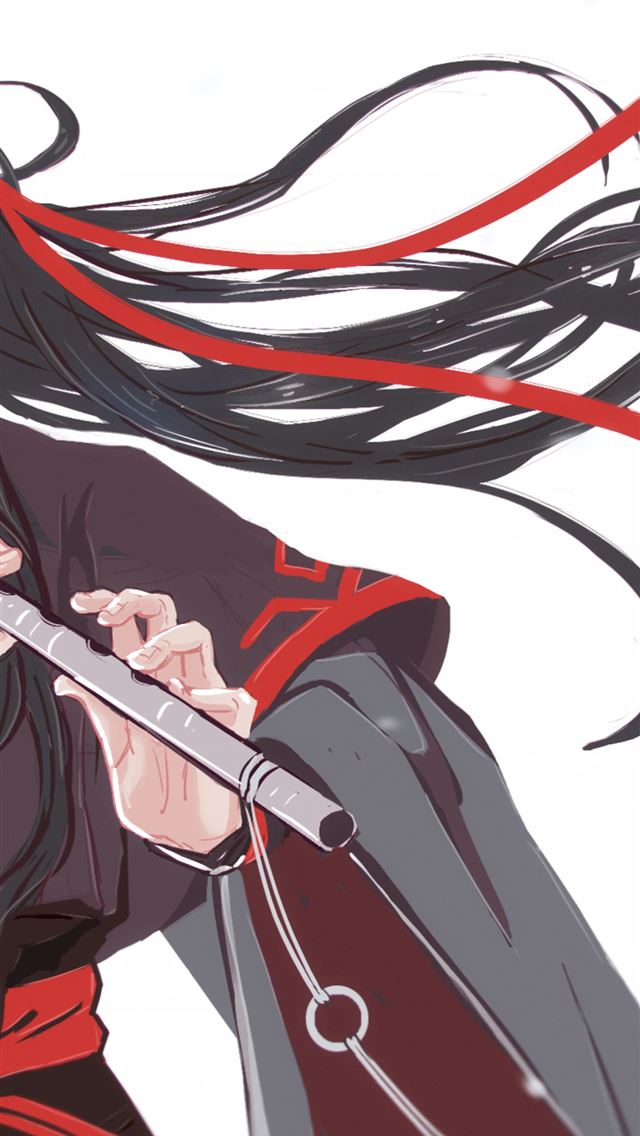 1125x2436 Wei Wuxian Flute Mo Dao Zu Shi Chinese Clothes for... - mo dao zu shi iPhone Wallpaper