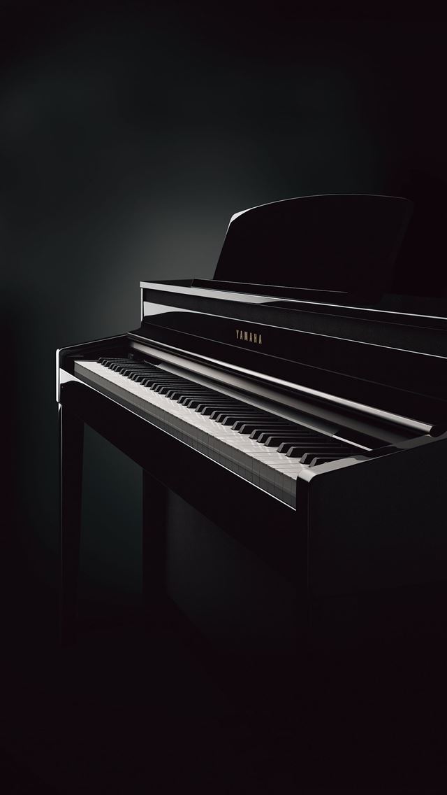 1284x2778 Clavinova CLP 480 digital piano in polished ebony ... - piano iPhone Wallpaper