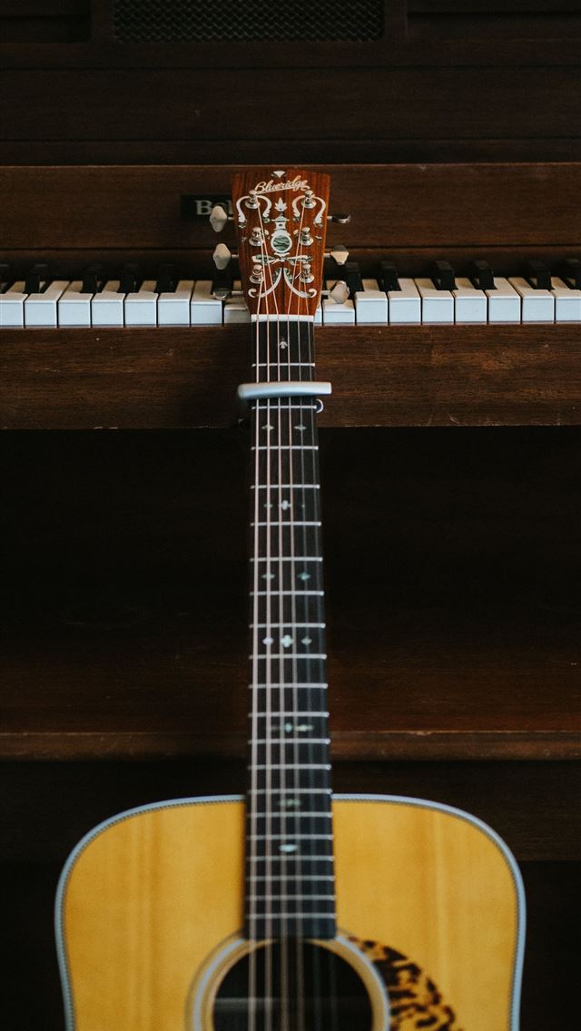 1284x2778 Piano and Guitar on Dog - piano iPhone Wallpaper