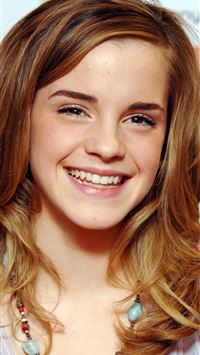 women Emma Watson smiling  wallpaper