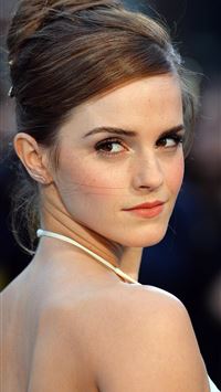 Emma Watson In White Dress Samsung Galaxy Note 9 8... wallpaper