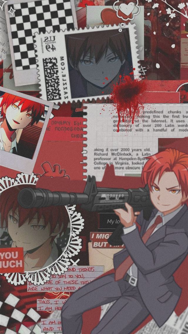 1284x2778 assassination classroom - assassination classroom iPhone Wallpaper
