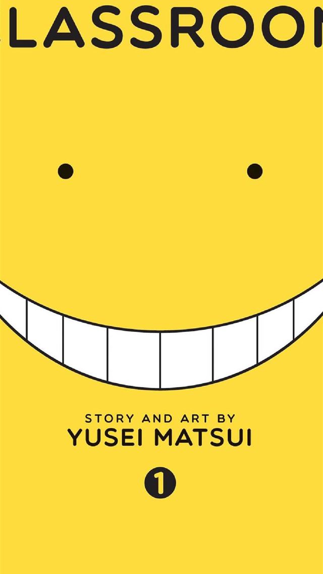 1125x2436 76 Assassination Classroom Cover Art - assassination classroom iPhone Wallpaper