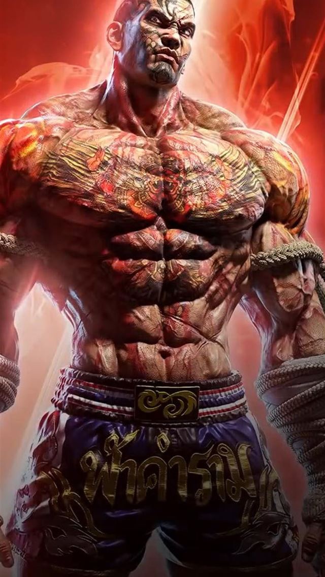 1284x2778 Fahkumram Tekken 7 Samsung Galaxy Note 9 8 S9 S8 S... - tekken iPhone Wallpaper