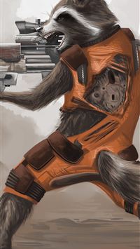 Rocket Raccoon Artwork Resolution HD Artist 4K Ima... wallpaper