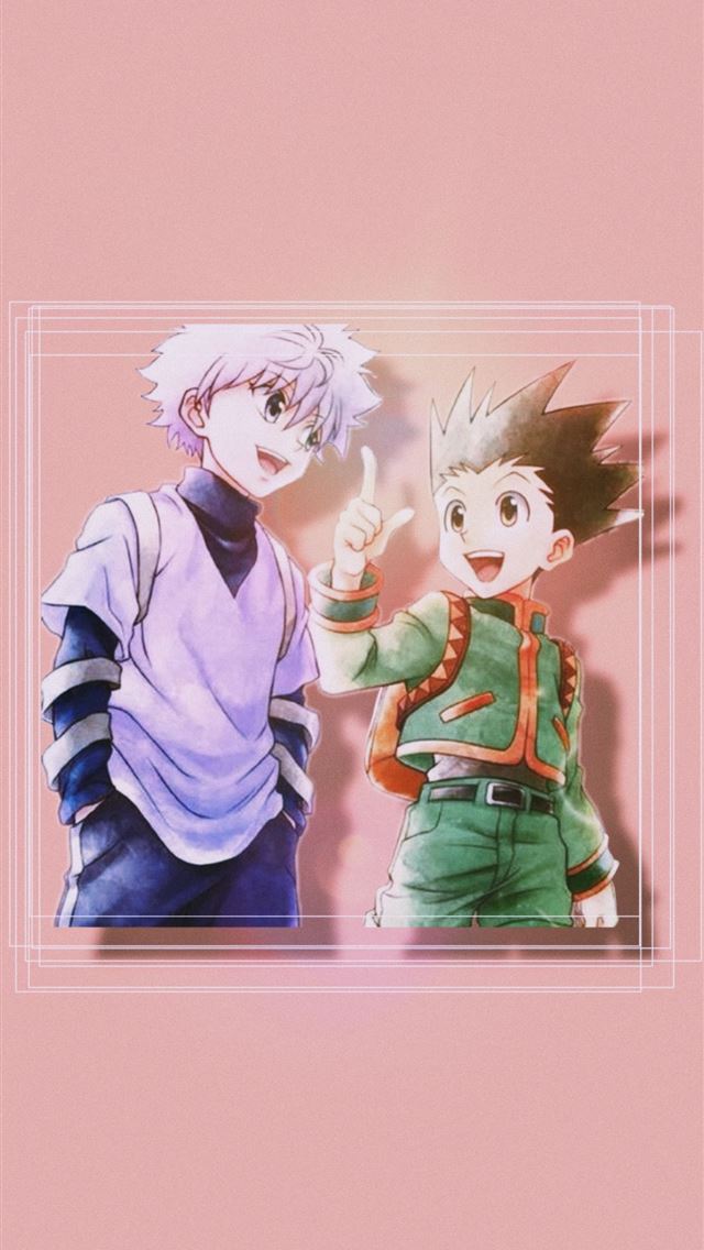 1284x2778 Killua Zoldyck And Gon Freecss top - gon freecss iPhone Wallpaper