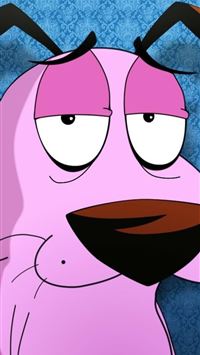 Courage The Cowardly Dog Sony Xperia X XZ Z5 Premi... wallpaper