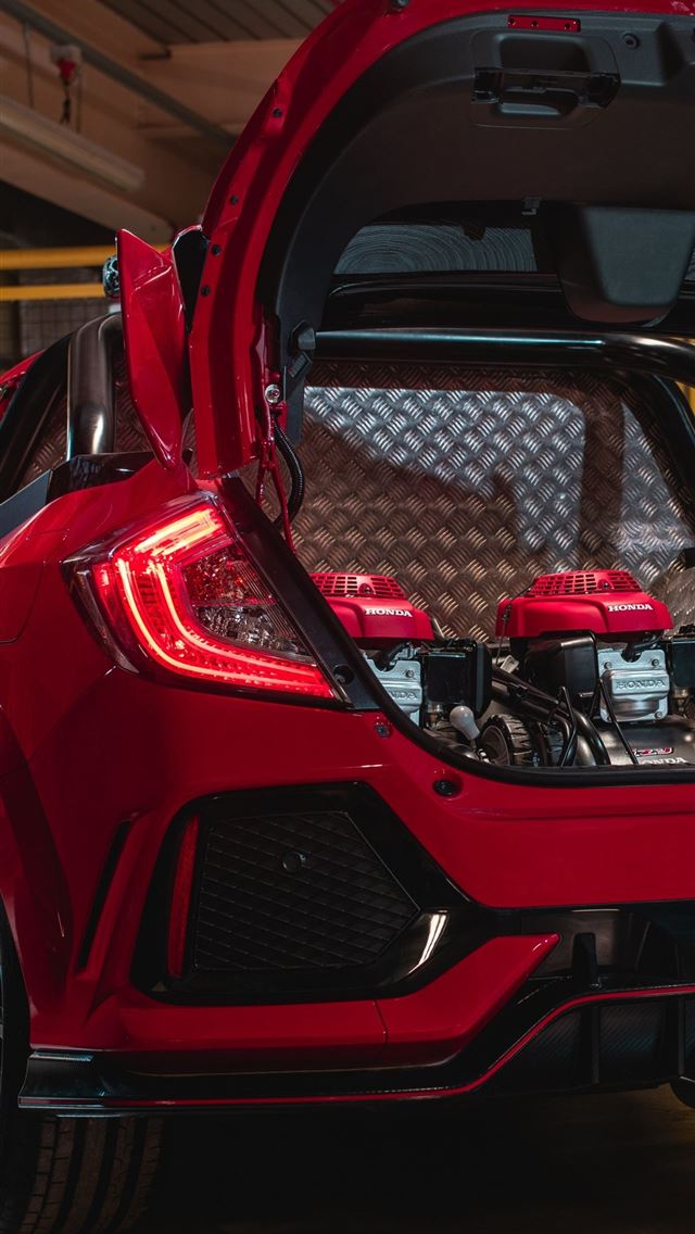 1284x2778 Honda Civic Type R Pickup Truck Concept 2018 Cars ... - honda civic type r iPhone Wallpaper