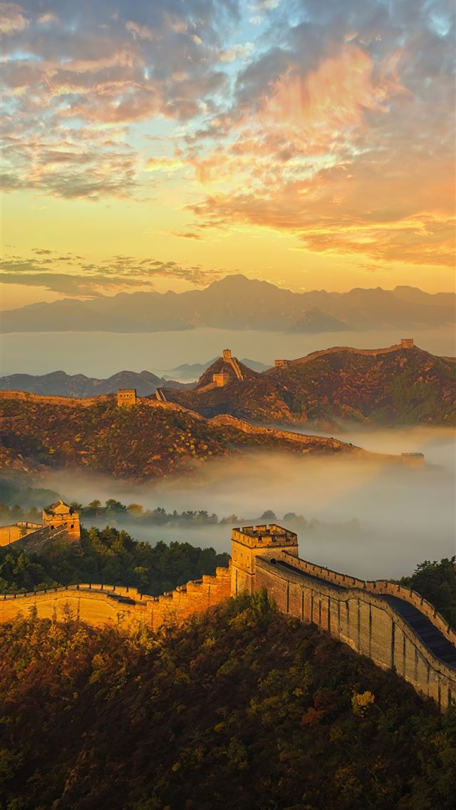 1284x2778 Great Wall Of China 4k Sony Xperia X XZ Z5 Premium... - great wall of china iPhone Wallpaper