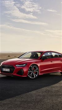 Luxury sedan 2019 car Audi RS7 wallpaper