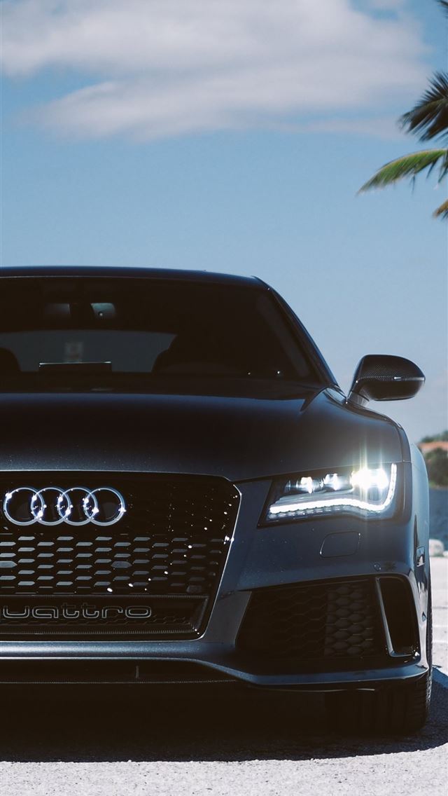 1284x2778 Audi Rs7 Black Front View Luxury Cars for Samsung ... - audi rs7 iPhone Wallpaper