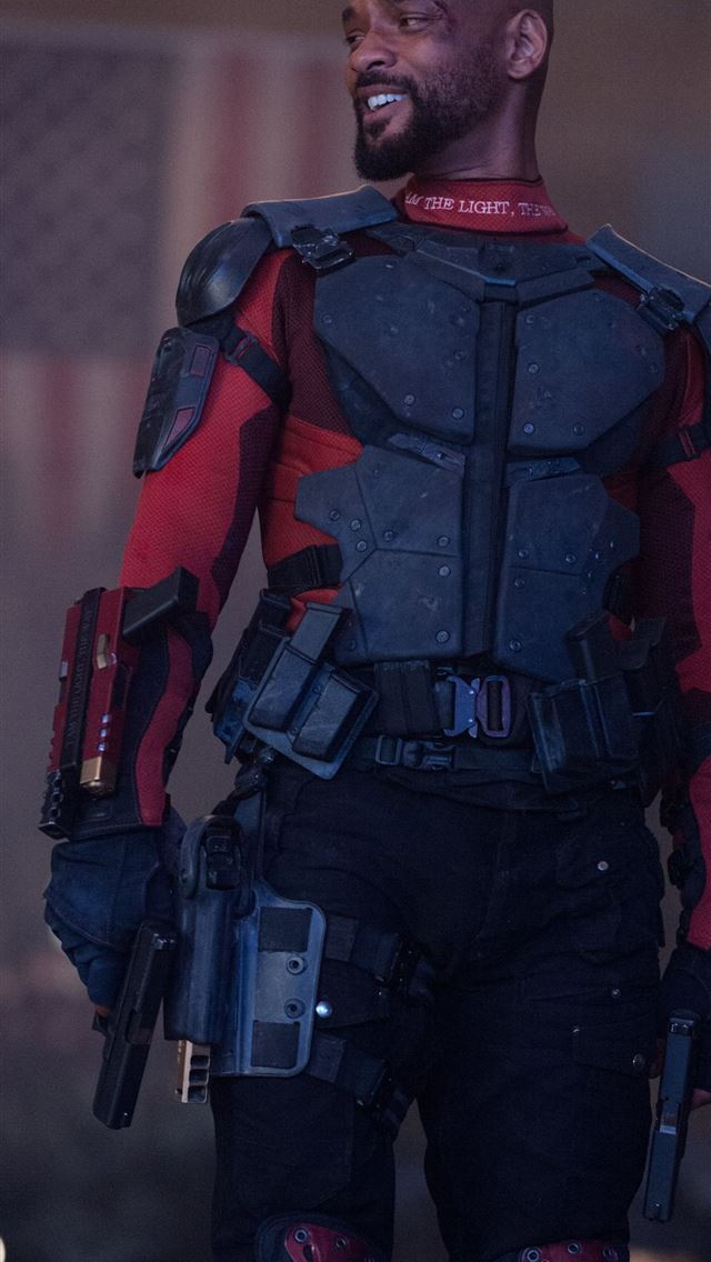 1284x2778 Deadshot Will Smith Suicide Squad Cave - suicide squad iPhone Wallpaper