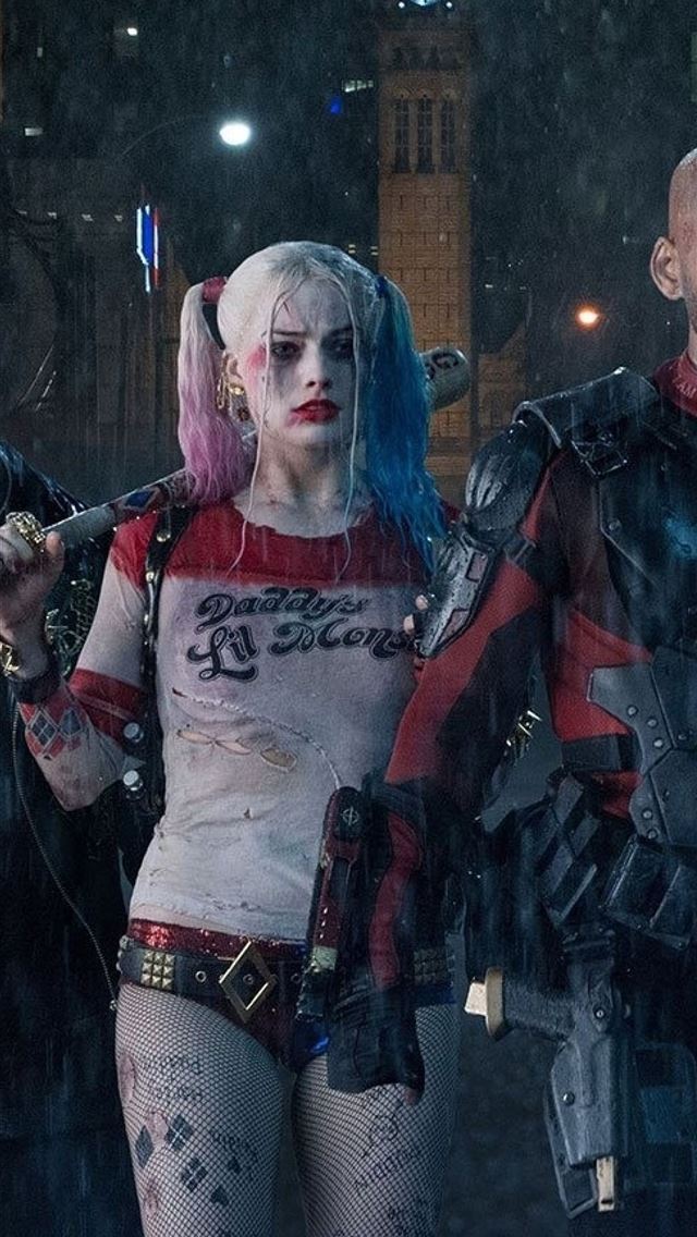 1284x2778 Suicide Squad Harley Quinn Will Smith Margot Robbi... - suicide squad iPhone Wallpaper