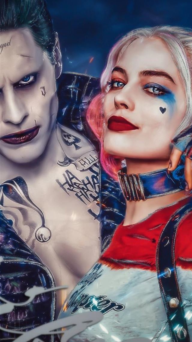 1284x2778 Suicide Squad Beautiful Crime Samsung Galaxy Note ... - suicide squad iPhone Wallpaper