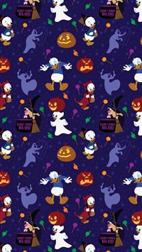 2019 Donald Duck Halloween – iPhone Android wallpaper