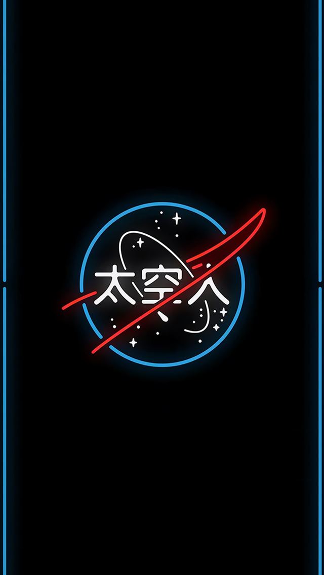 1284x2778 NASA Logo Amoledbackgrounds - nasa iPhone Wallpaper