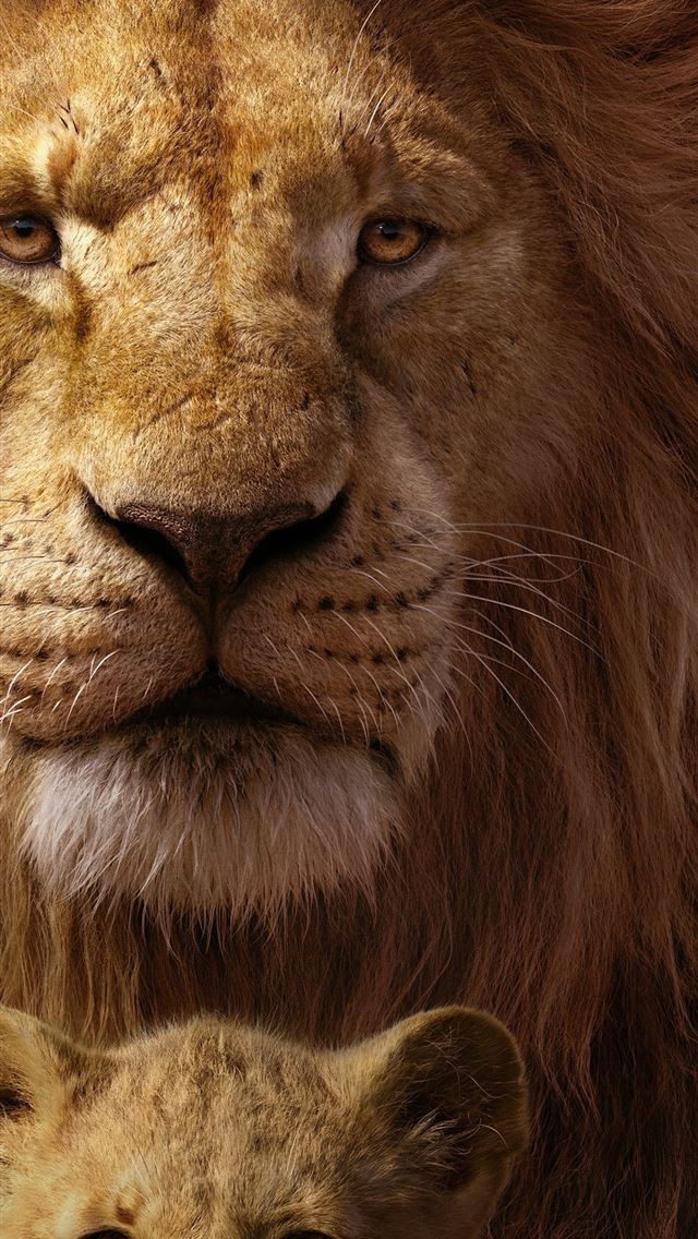 640x1136 The Lion King 2019 Mufasa Simba 8k Lion King 2019 ... -  iPhone Wallpaper