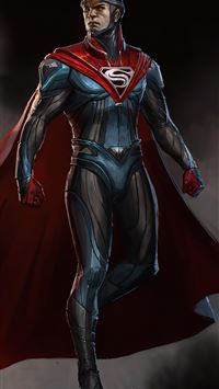 Superman Suit Injustice 2 Samsung Galaxy Note 9 8 ... wallpaper