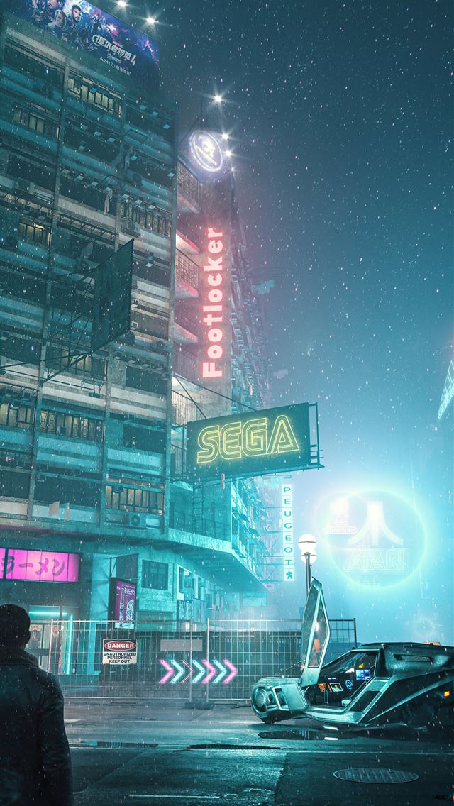1284x2778 Blade Runner 2049 Tokyo Cyberpunk 4k Sony Xperia X... - blade runner 2049 iPhone Wallpaper