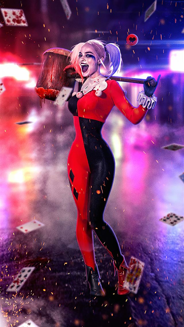 1284x2778 harley quinn - harley quinn iPhone Wallpaper
